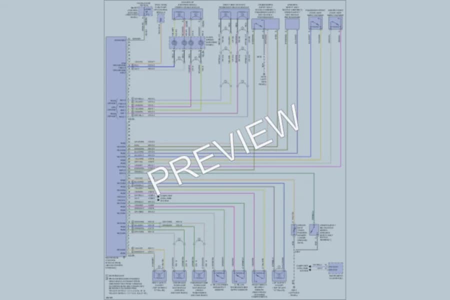 2009 Ford Expedition Supplemental Restraints wiring diagram preview