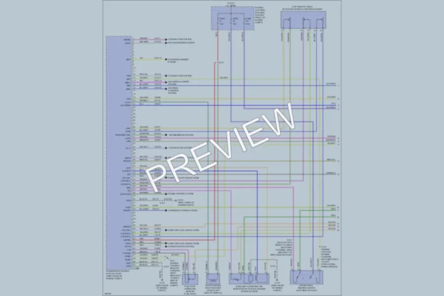 2009 Ford ExpeditionEL Engine Performance wiring diagram preview