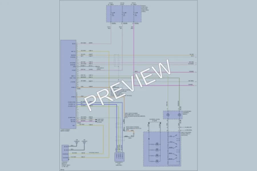 2009 Ford ExpeditionEL Navigation wiring diagram preview