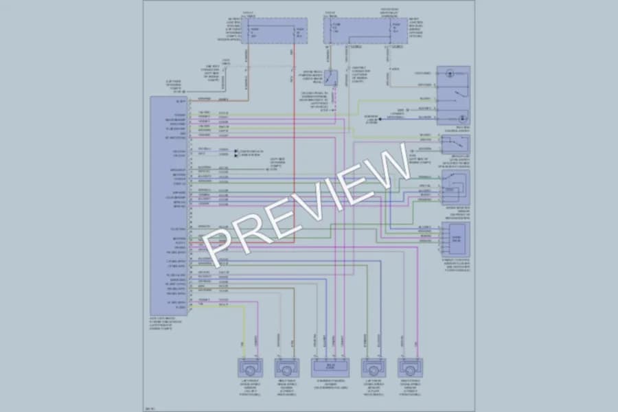 2009 Ford Explorer Anti Lock Brakes wiring diagram preview