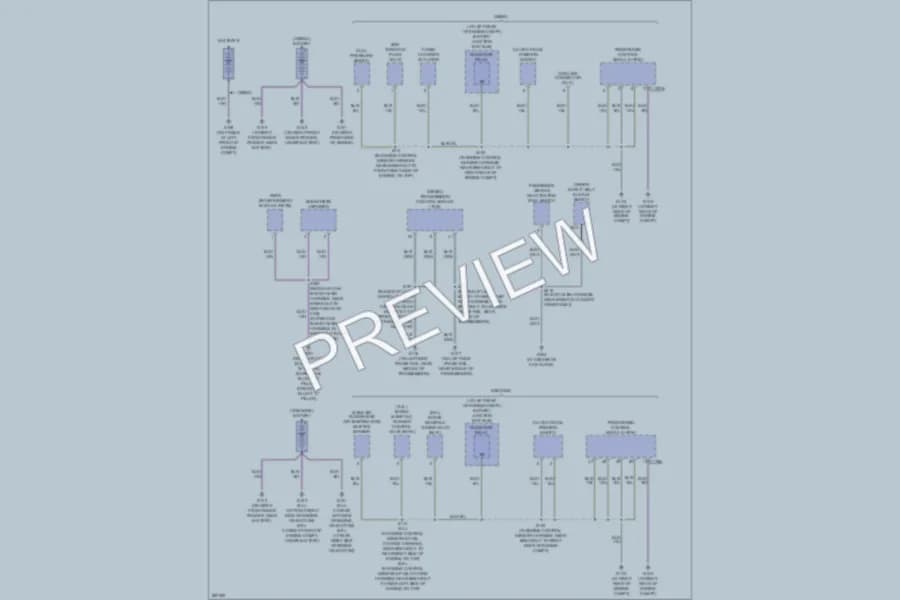 2009 Ford F550ChsCab Ground Distribution wiring diagram preview