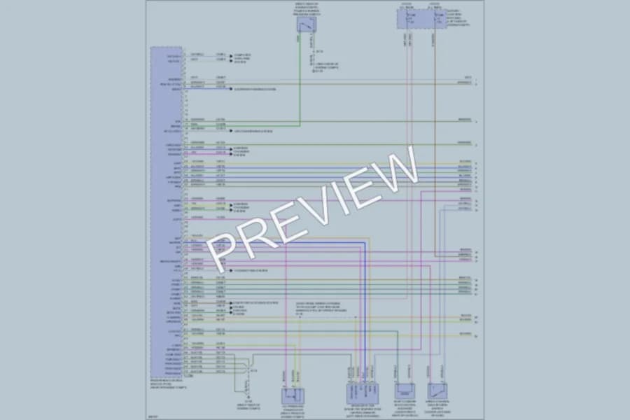 2009 Ford Flex Engine Performance wiring diagram preview
