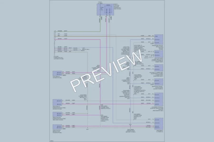 2009 Ford Focus Computer Data Lines wiring diagram preview