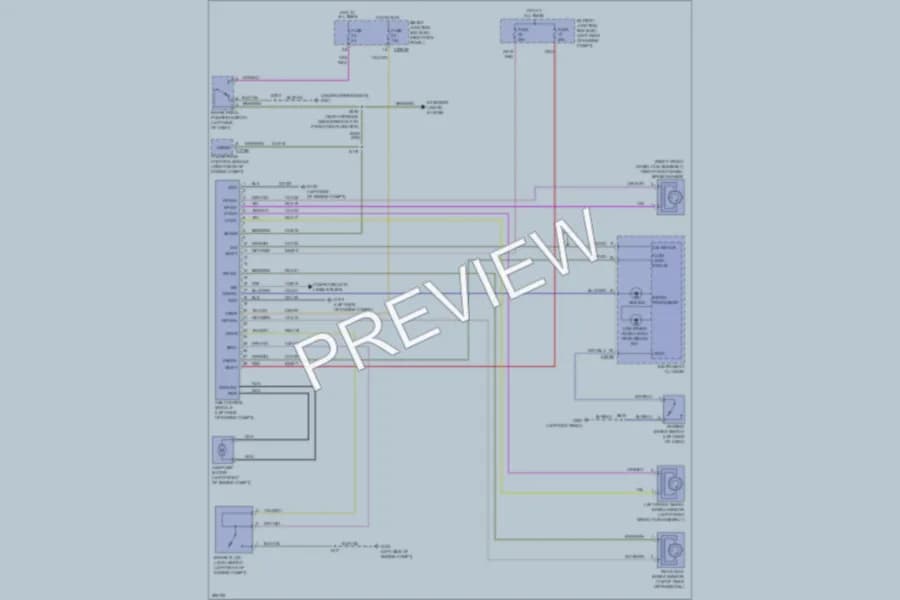 2009 Ford Ranger Anti Lock Brakes wiring diagram preview