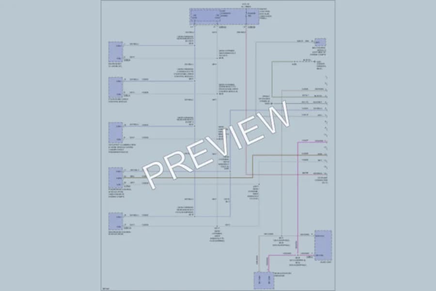 2009 Ford Ranger Computer Data Lines wiring diagram preview