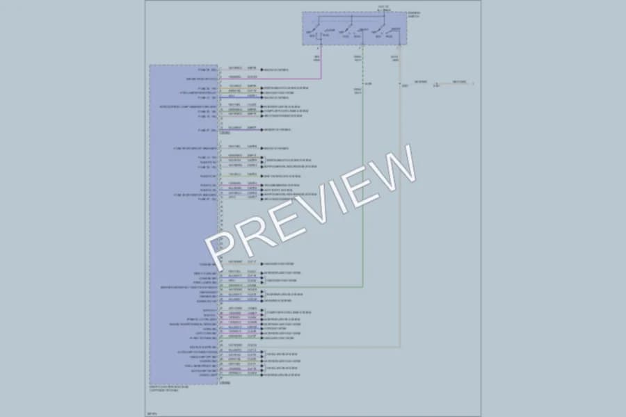 2009 Ford Taurus Body Control Modules wiring diagram preview