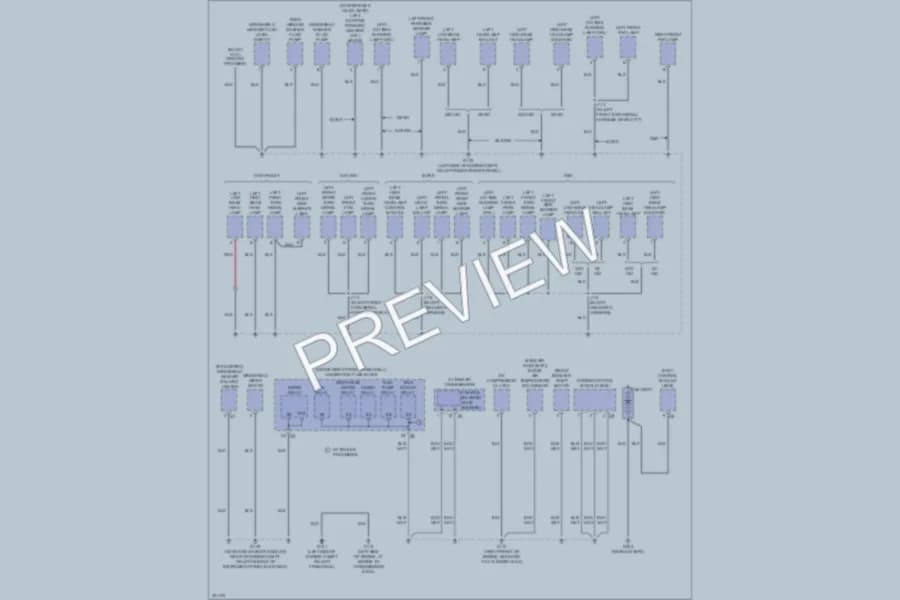 2009 GMC Acadia Ground Distribution wiring diagram preview