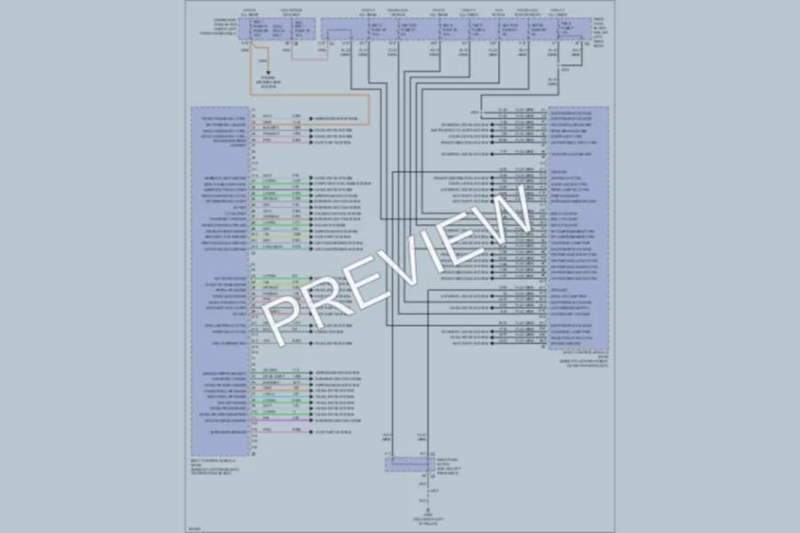 2009 GMC Envoy Body Control Modules wiring diagram preview