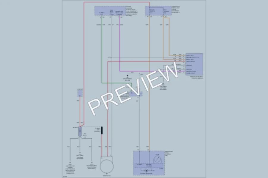 2009 GMC Envoy Starting Charging wiring diagram preview