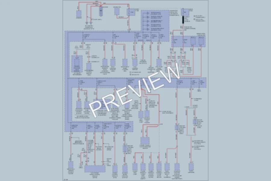 2009 GMC K1500YukonXL Power Distribution wiring diagram preview
