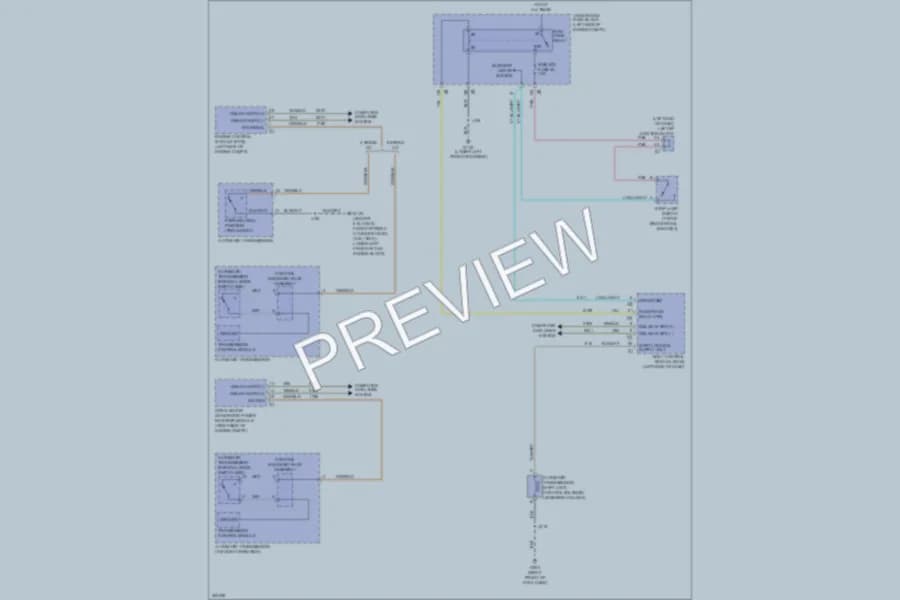 2009 GMC Yukon Shift Interlock wiring diagram preview