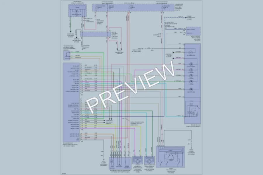 2009 GMC Yukon Transmission wiring diagram preview