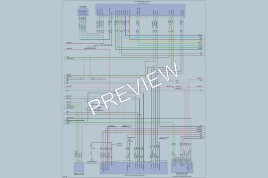 2009 GMC YukonDenali Navigation wiring diagram preview