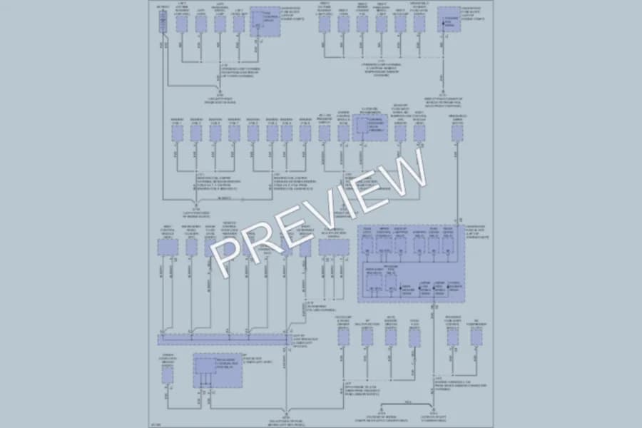 2009 HUMMER H2SUT Ground Distribution wiring diagram preview