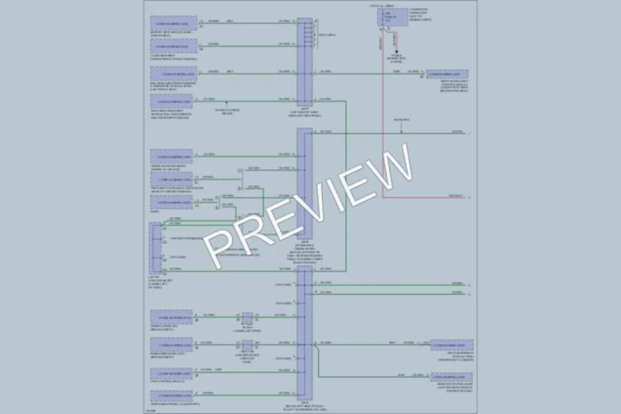 2009 HUMMER H2SUV Computer Data Lines wiring diagram preview