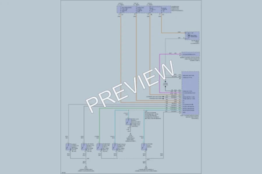 2009 HUMMER H3 Anti Theft wiring diagram preview