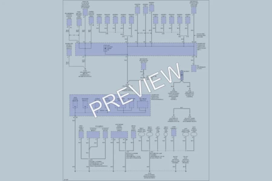 2009 HUMMER H3 Ground Distribution wiring diagram preview