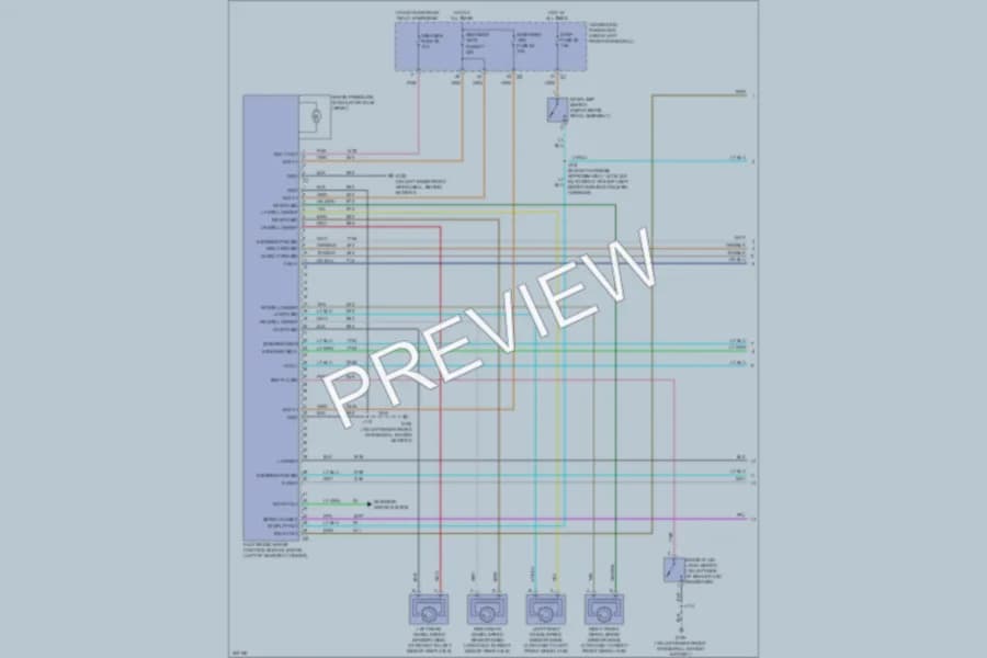 2009 HUMMER H3T Anti Lock Brakes wiring diagram preview