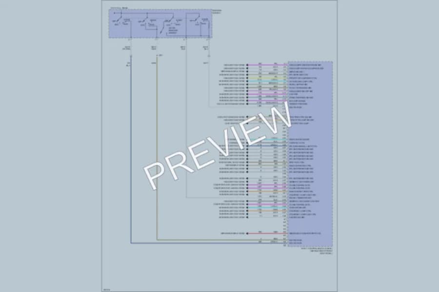 2009 HUMMER H3T Body Control Modules wiring diagram preview