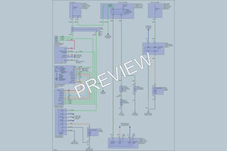 2009 Honda Accord Defoggers wiring diagram preview