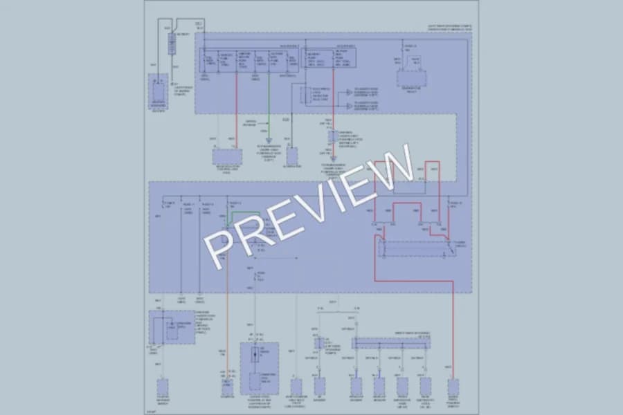 2009 Honda Accord Power Distribution wiring diagram preview