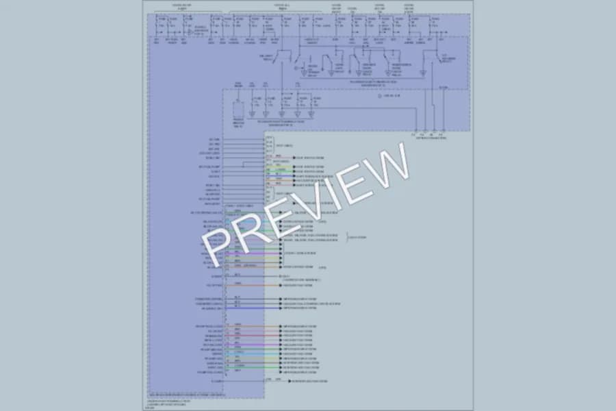 2009 Honda Civic Body Control Modules wiring diagram preview