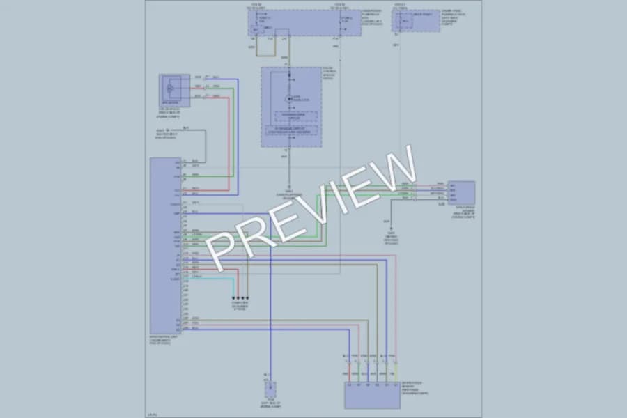 2009 Honda Civic Electronic Power Steering wiring diagram preview