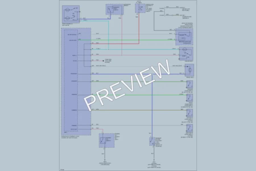 2009 Honda Civic Interior Lights wiring diagram preview