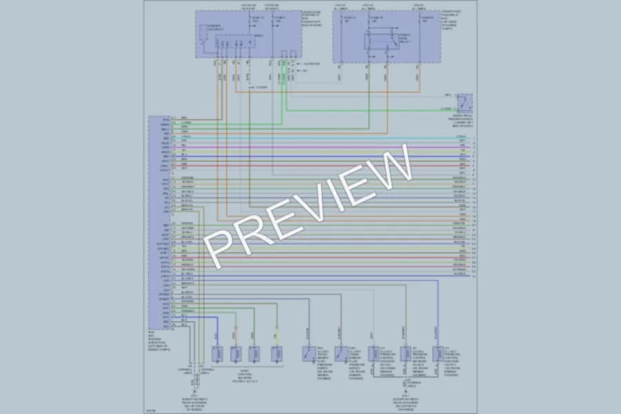 2009 Honda Civic Transmission wiring diagram preview