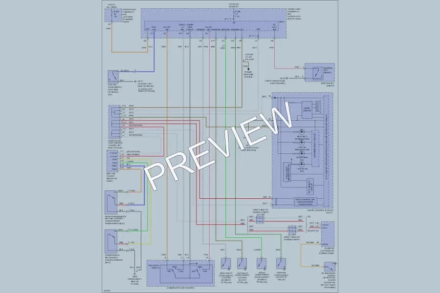 2009 Honda Civic Warning Systems wiring diagram preview
