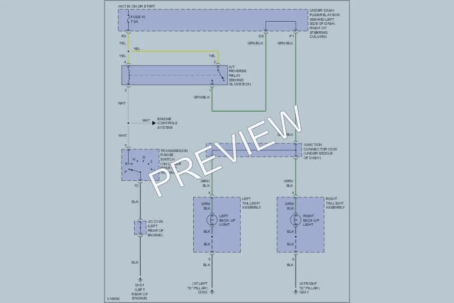 2009 Honda Element Exterior Lights wiring diagram preview