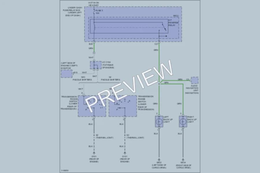 2009 Honda Fit Exterior Lights wiring diagram preview