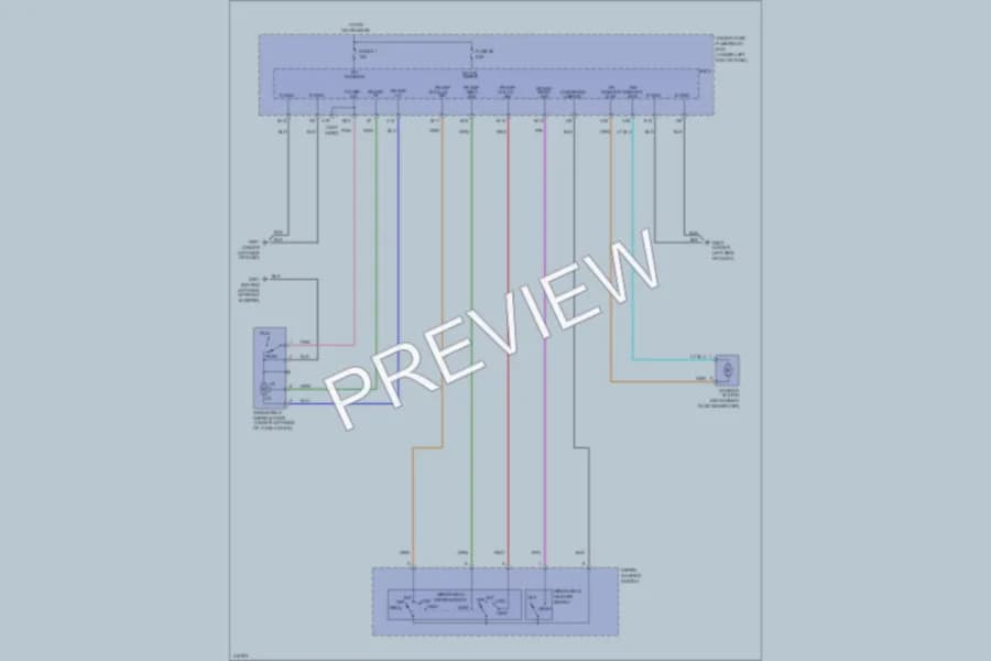 2009 Honda Fit Wiper Washer wiring diagram preview