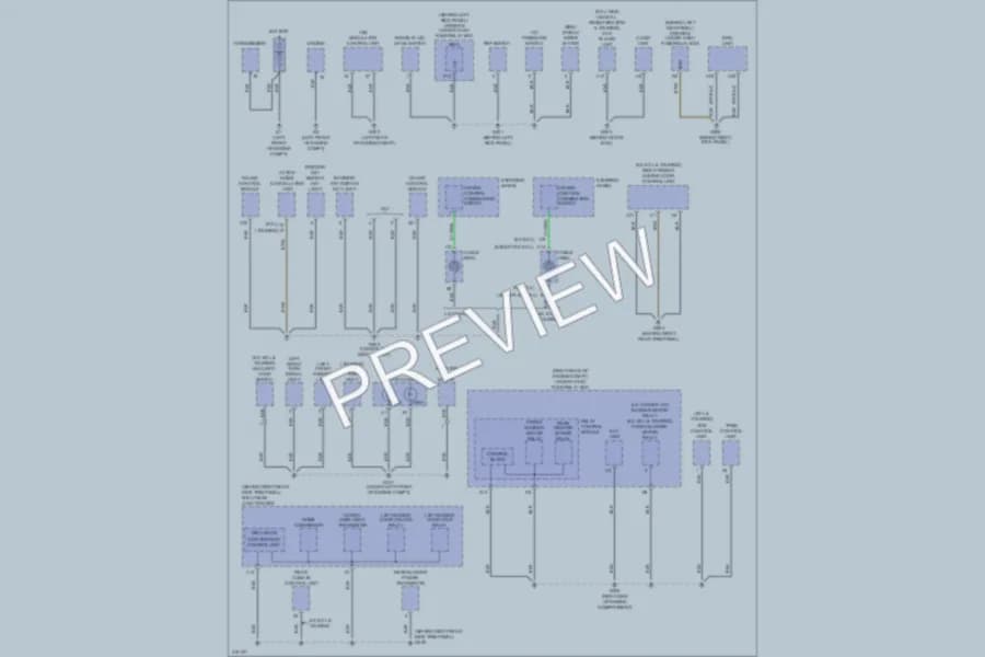 2009 Honda Odyssey Ground Distribution wiring diagram preview