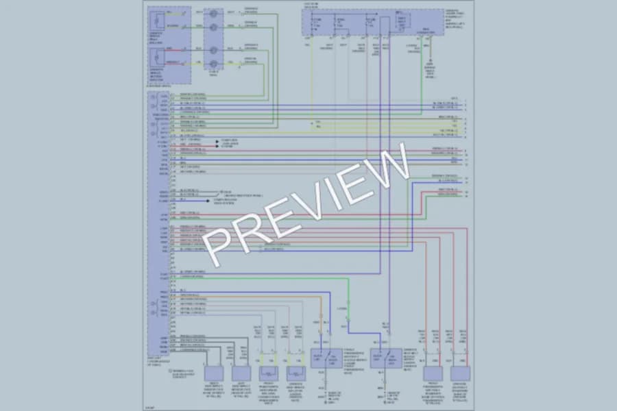 2009 Honda Odyssey Supplemental Restraints wiring diagram preview