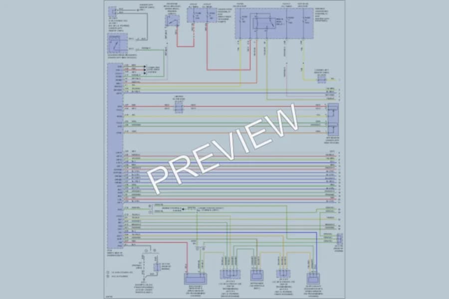 2009 Honda Odyssey Transmission wiring diagram preview