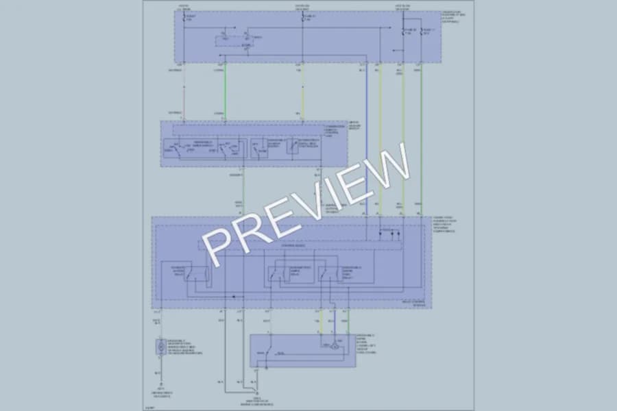 2009 Honda Ridgeline Wiper Washer wiring diagram preview