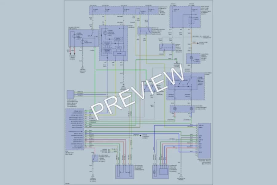 2009 Honda S2000 Cruise Control wiring diagram preview