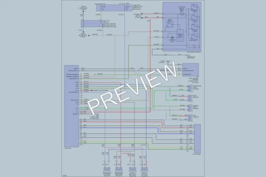 2009 Honda S2000 Radio wiring diagram preview