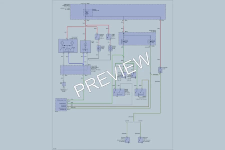 2009 Hyundai Accent Interior Lights wiring diagram preview