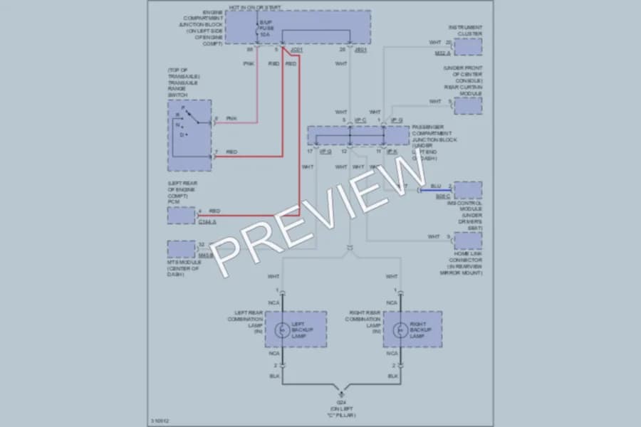2009 Hyundai Azera Exterior Lights wiring diagram preview