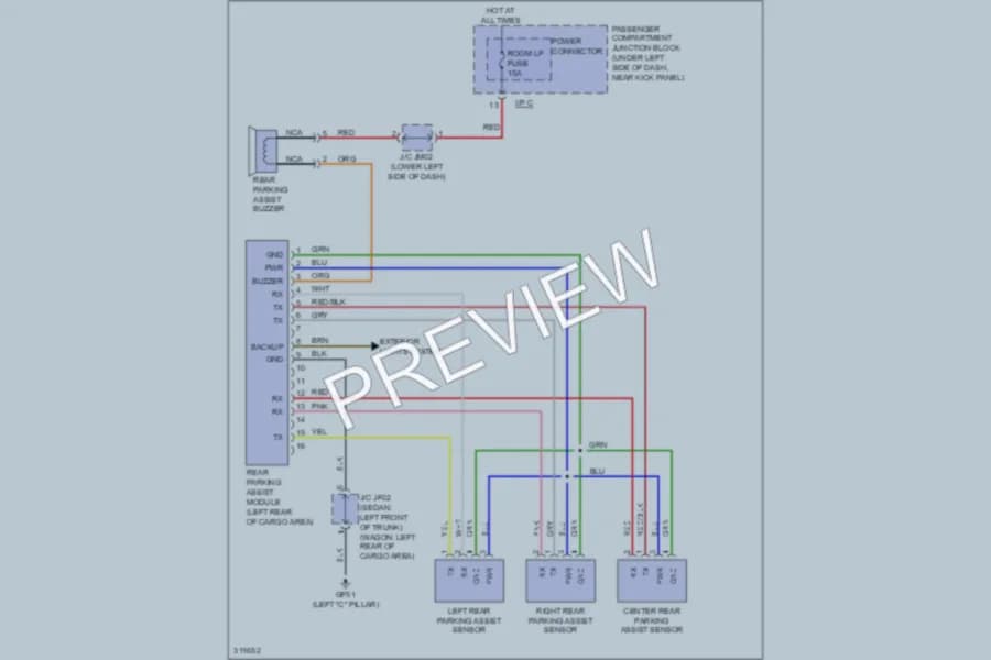 2009 Hyundai Elantra Navigation wiring diagram preview
