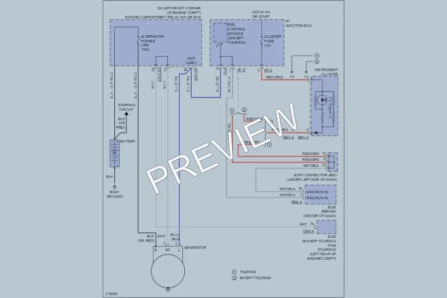 2009 Hyundai Elantra Starting Charging wiring diagram preview