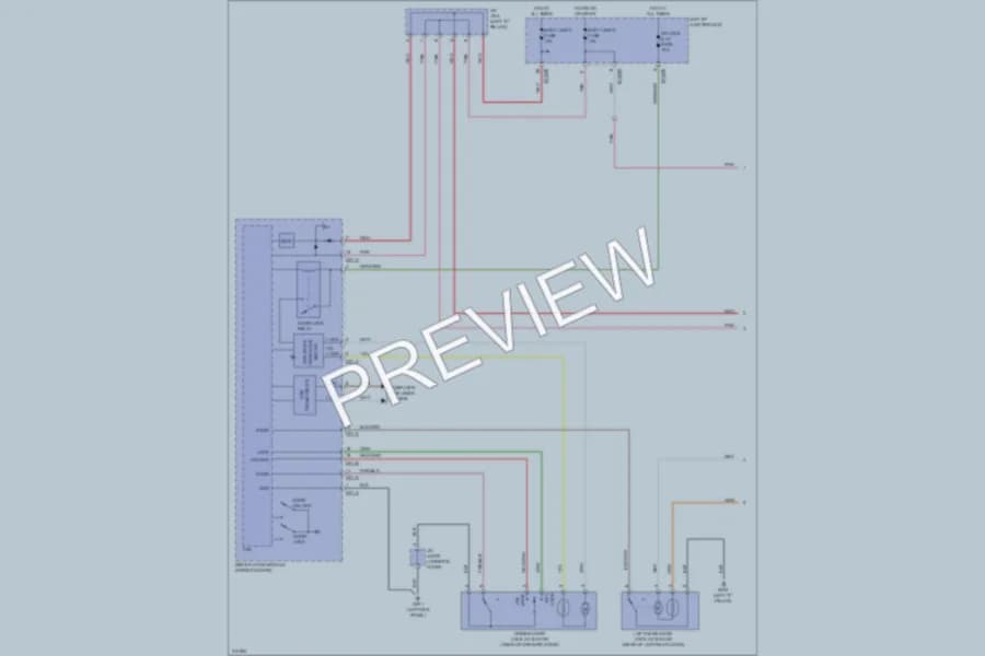 2009 Hyundai Genesis Anti Theft wiring diagram preview
