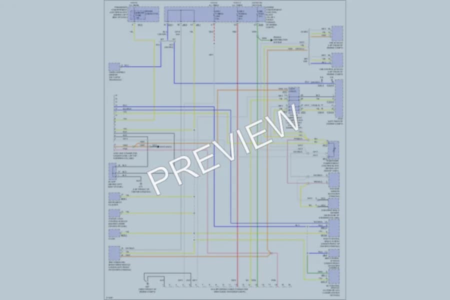 2009 Hyundai Sonata Computer Data Lines wiring diagram preview