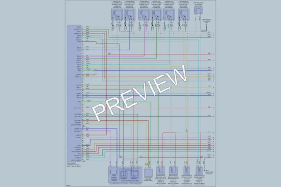 2009 Infiniti FX35 Engine Performance wiring diagram preview
