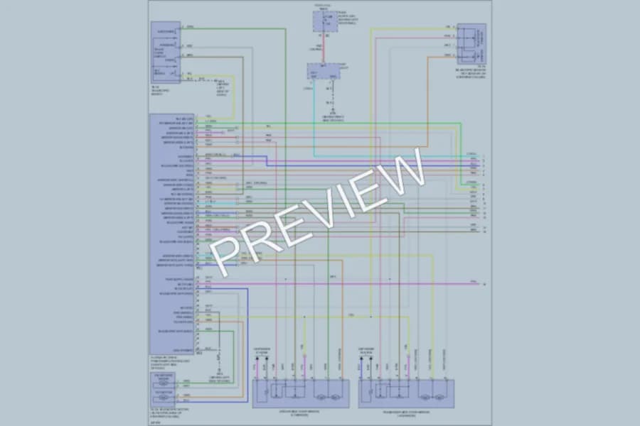 2009 Infiniti G37 Memory Systems wiring diagram preview