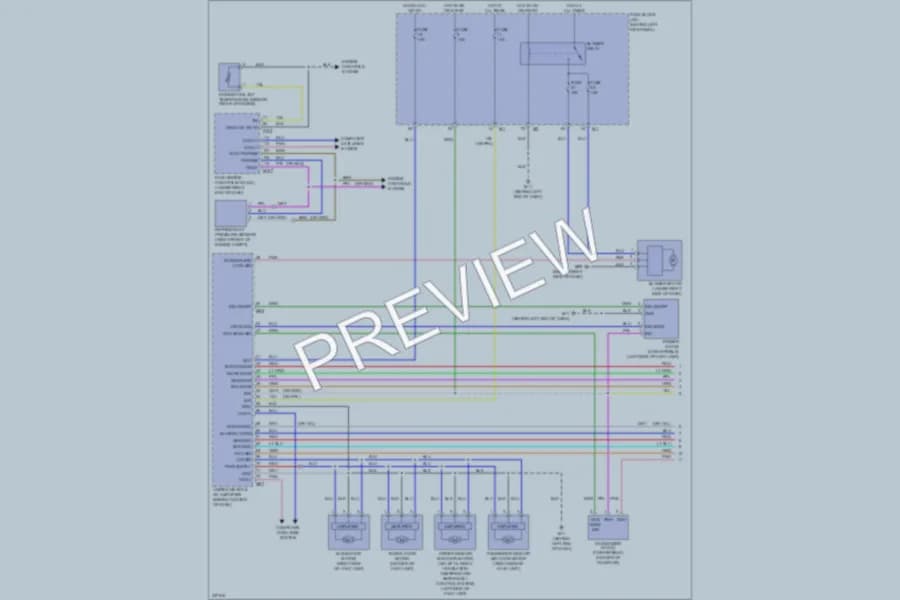 2009 Infiniti G37x Air Conditioning wiring diagram preview