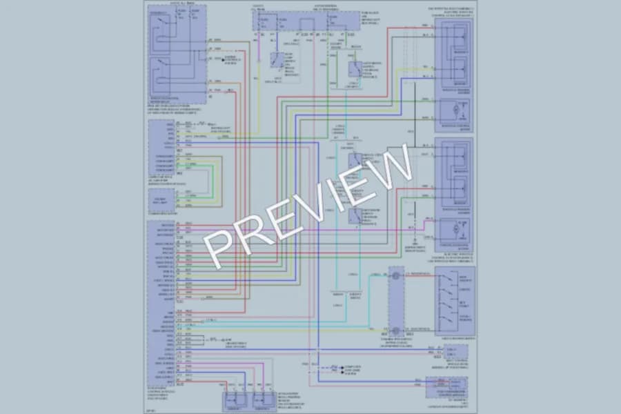 2009 Infiniti G37x Cruise Control wiring diagram preview