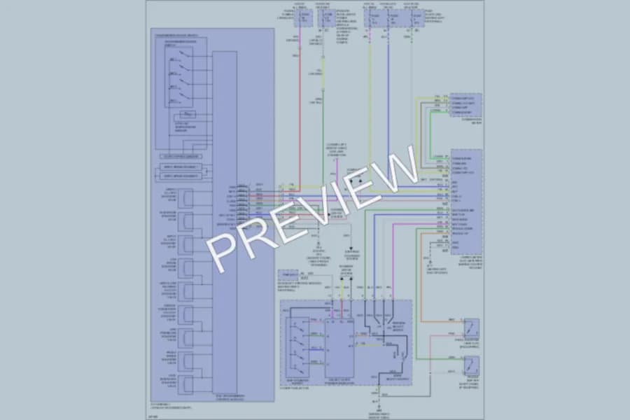 2009 Infiniti G37x Transmission wiring diagram preview